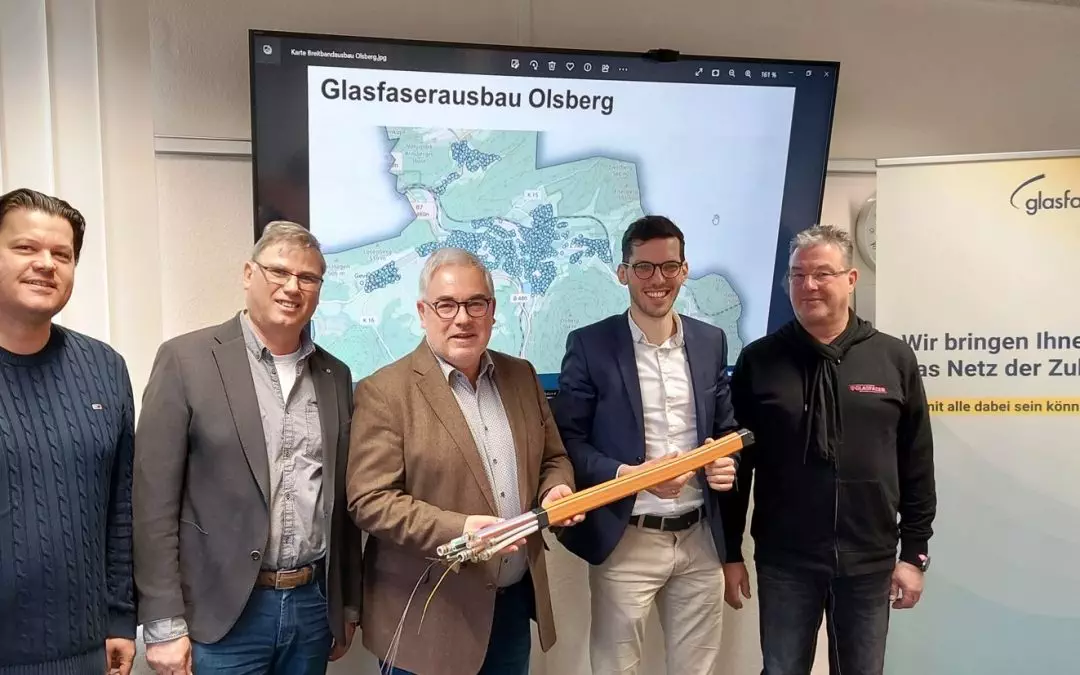 3.700 neue Glasfaser-Anschlüsse: Breitband-Ausbau im Olsberger Stadtgebiet