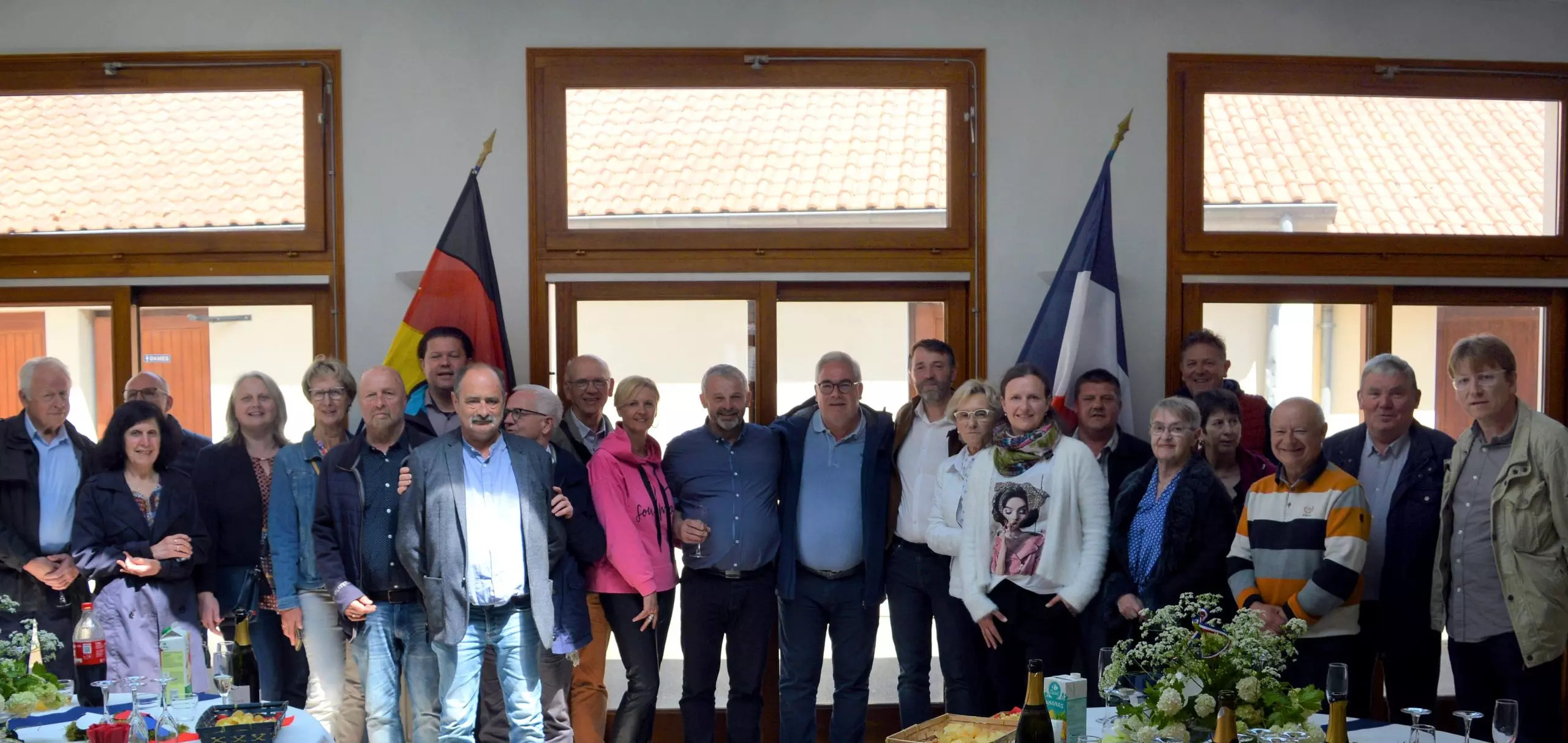 Erstmals nach den Einschränkungen durch die Corona-Pandemie war jetzt wieder eine Delegation aus Olsberg in der französischen Partnerstadt Fruges zu Gast. Bildnachweis: Stadt Olsberg