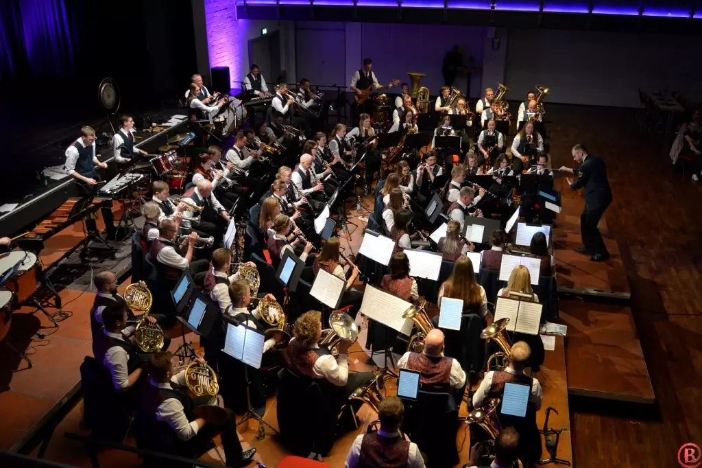 Der Musikverein Eintracht beim Frühlingskonzert 2023