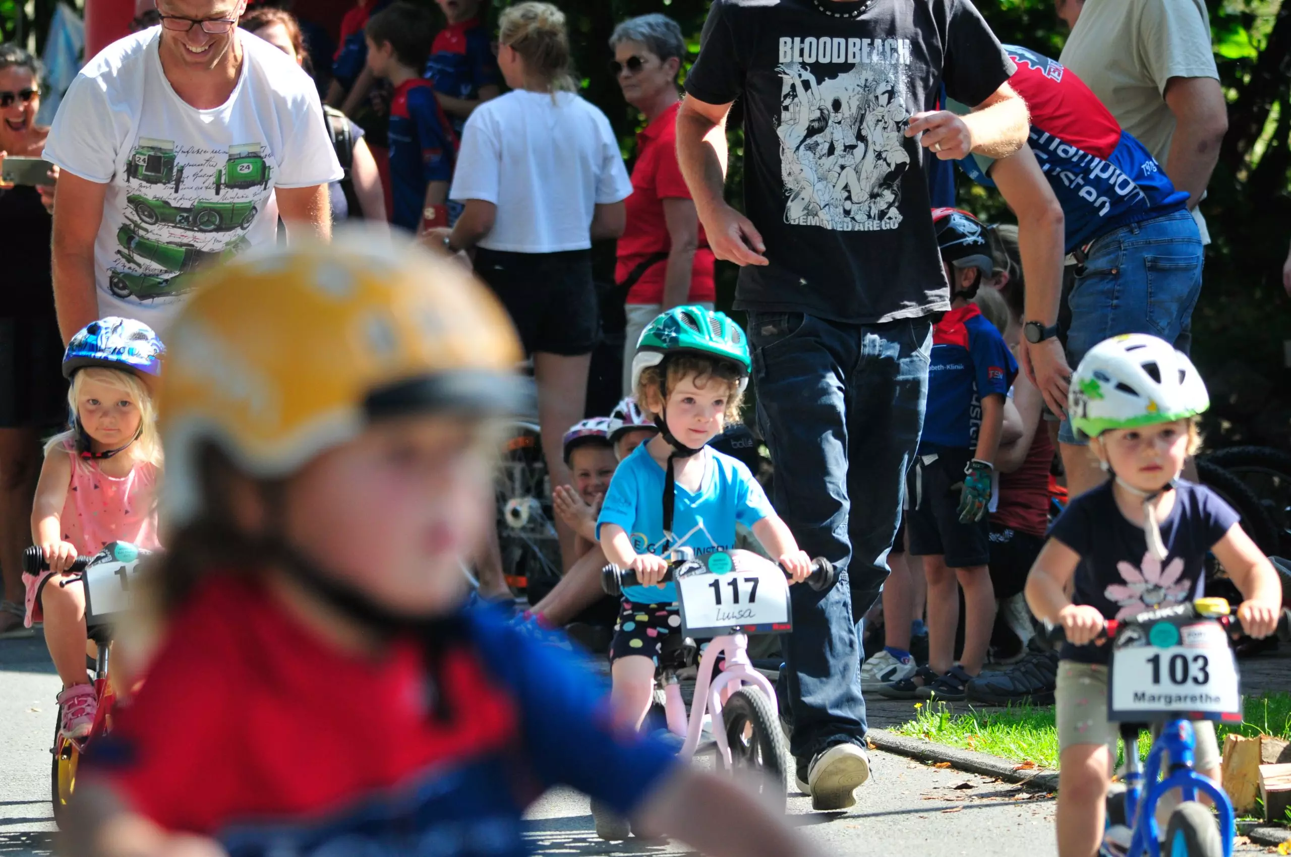Das 2. TSV Kids-Race am 20. August 2023 in Helmeringhausen. Foto: bigge-online