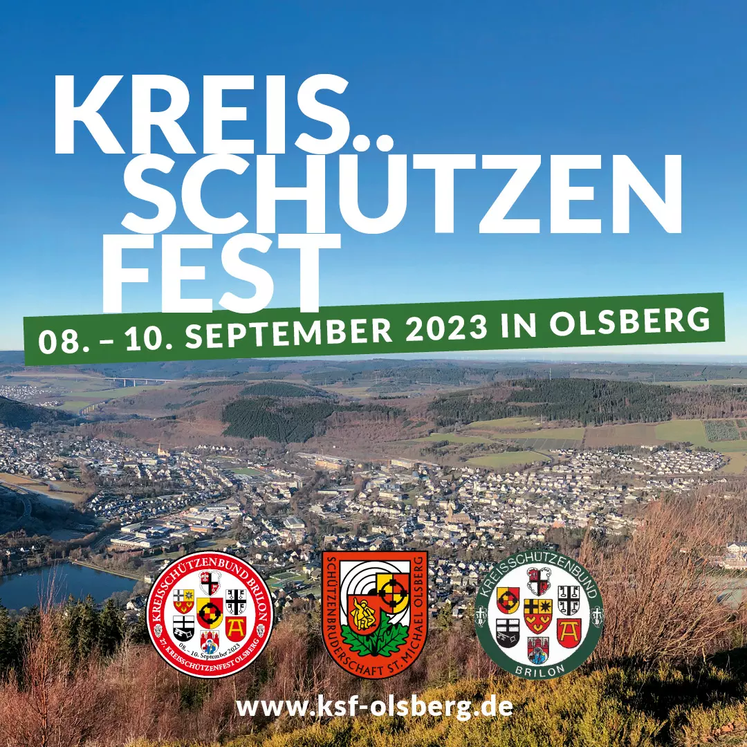 Kreisschützenfest in Olsberg vom 8. - 10. September 2023