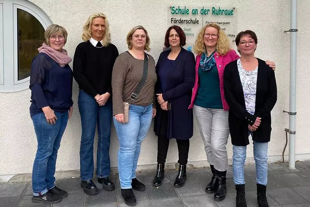 Dienstjubiläen in der Schule an der Ruhraue: Mitarbeiterinnen der ersten Stunde