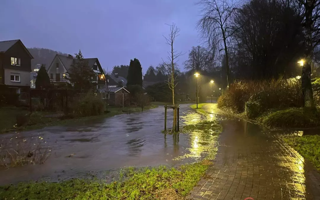 Ruhrhochwasser Weihnachten 2023: Ein paar Impressionen