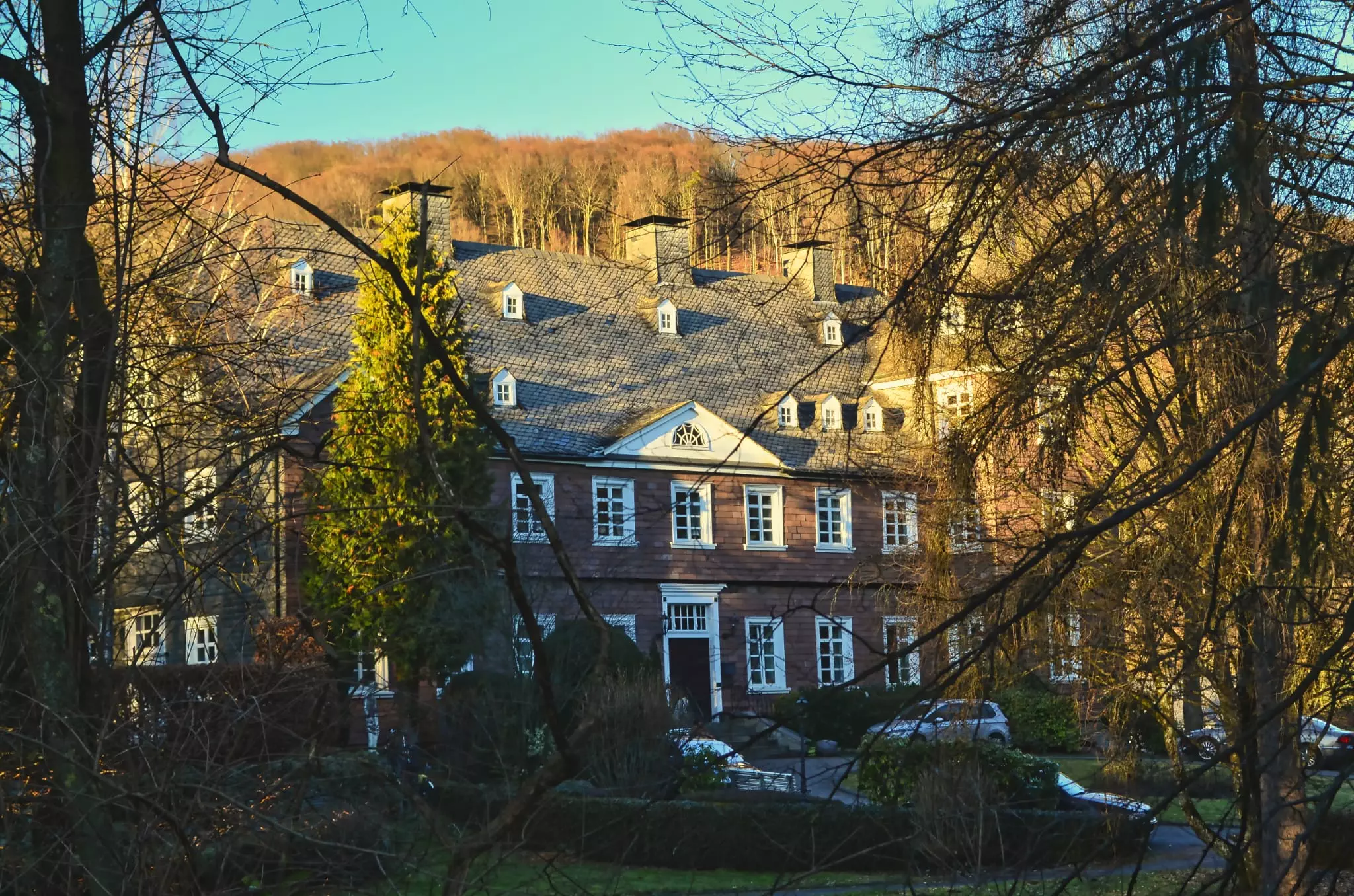 Das Schloss Schellenstein im Bigger Westen, aufgenommen von Just.