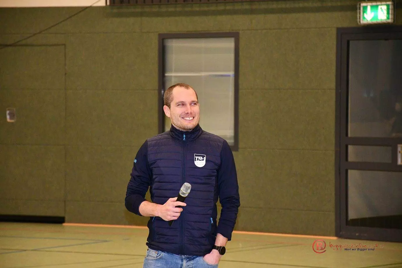 Julian Rüther ist Vorsitzender der Fußball-Abteilung.