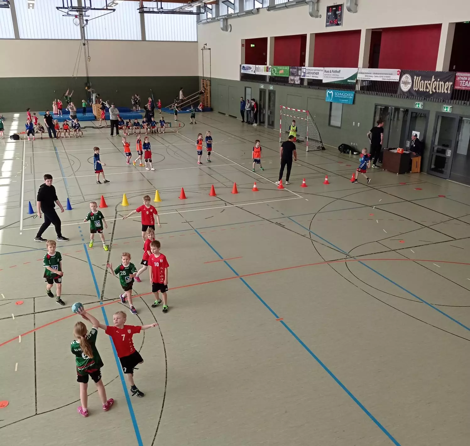 Handballspielfest am 3. März 2024. Foto: bigge-online