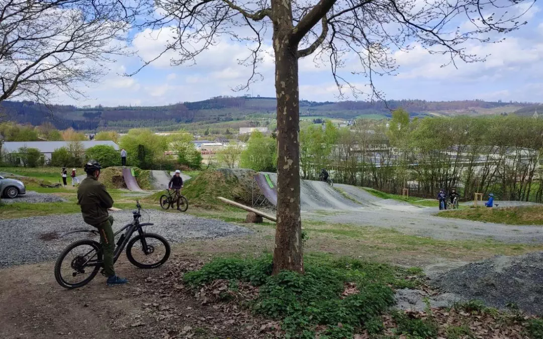 Neuer Bikepark an der Talstraße wird am 25. Mai offiziell eröffnet