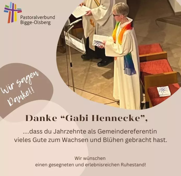 Gabi Hennecke: Gemeindereferentin in den Ruhestand verabschiedet