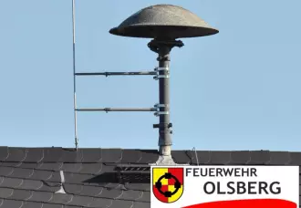 Vier neue Sirenen heulten beim Landeswarntag in der Stadt Olsberg