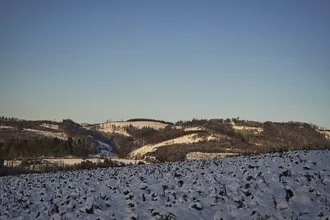 Schneelandschaft, fotografiert und eingereicht von Just.