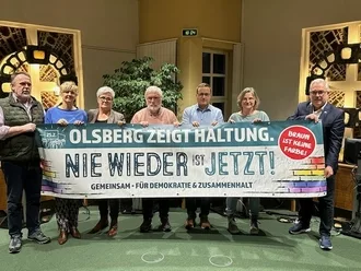 „Olsberg zeigt Haltung“: Demonstration für Demokratie und Zusammenhalt am 25.2.24