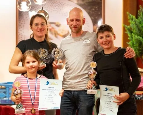 Die Sieger der Abschlussrennen des Skiclubs Olsberg. Foto: Verein